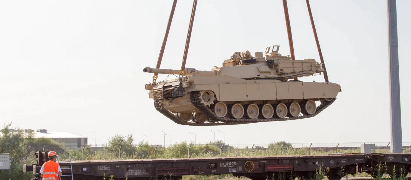 Δυρράχιο όπως... Αλεξανδρούπολη: Εκφόρτωση αμερικανικών αρμάτων μάχης για την άσκηση “Defender Europe 21”